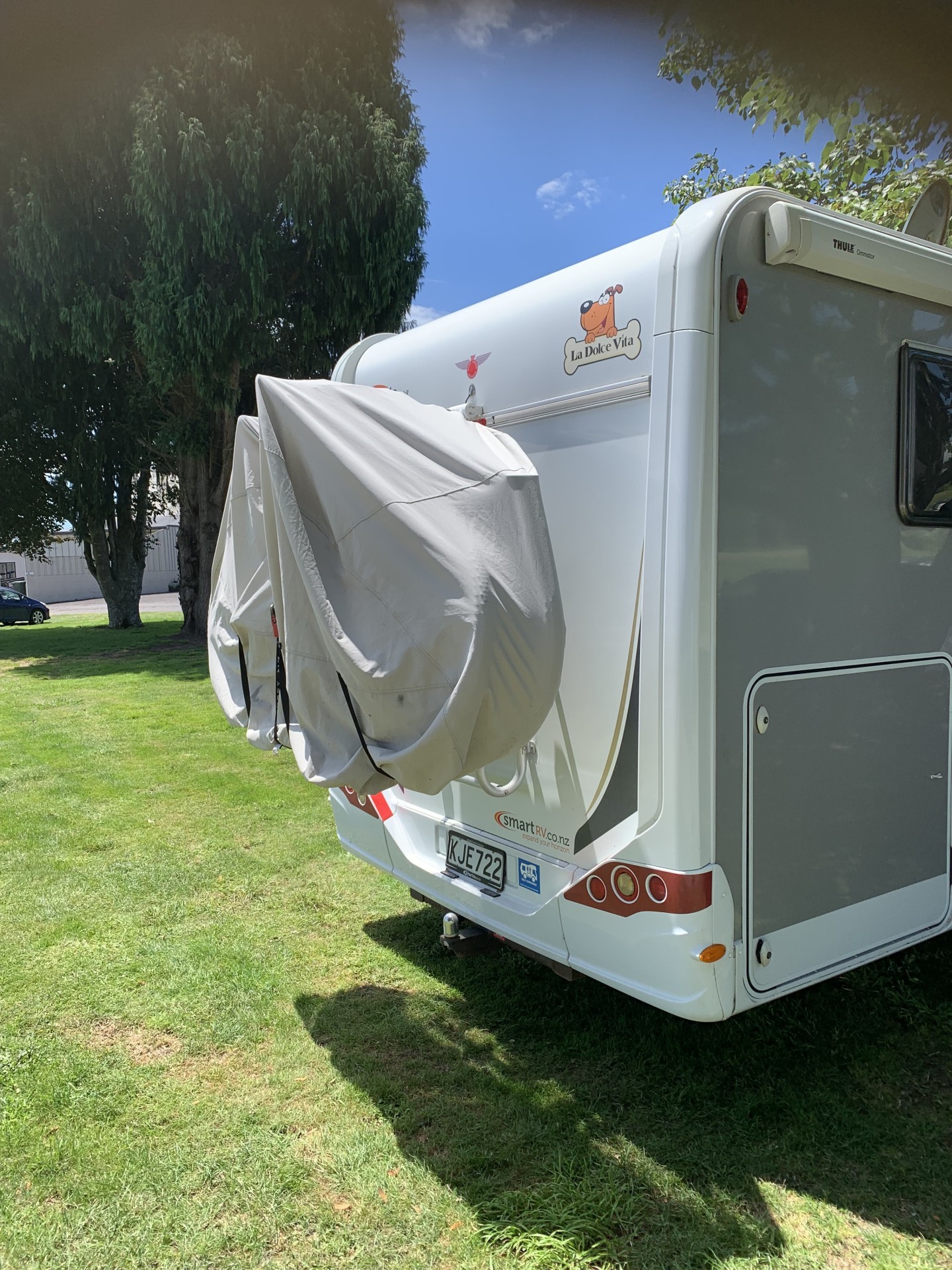 bike cover side right